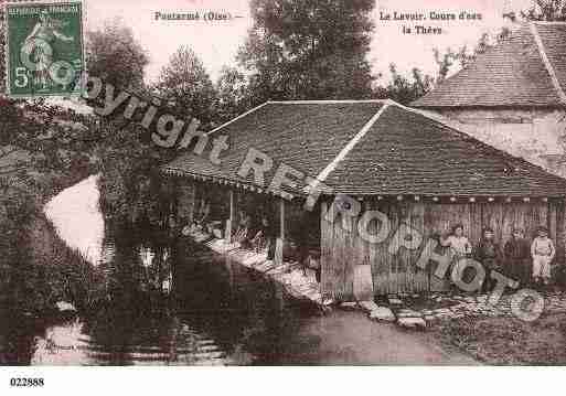 Ville de PONTARME, carte postale ancienne