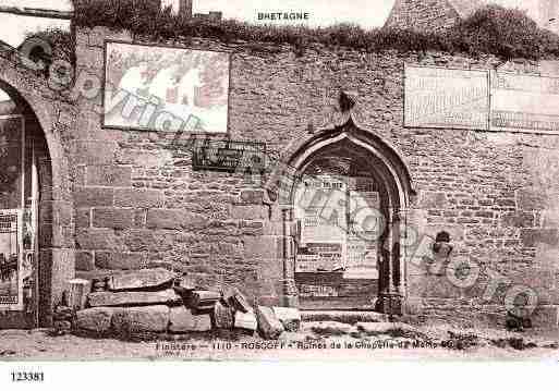 Ville de ROSCOFF, carte postale ancienne