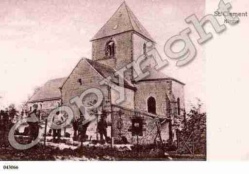 Ville de SAINTCLEMENT, carte postale ancienne