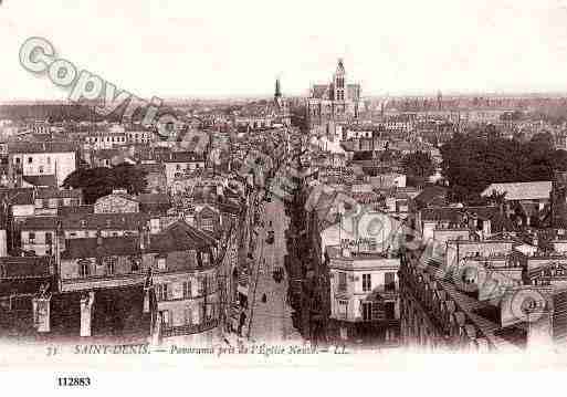 Ville de SAINTDENIS, carte postale ancienne