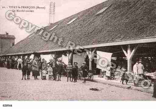 Ville de VITRYLEFRANCOIS, carte postale ancienne