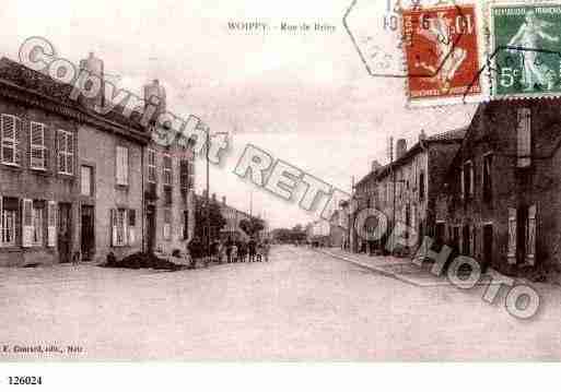 Ville de WOIPPY, carte postale ancienne