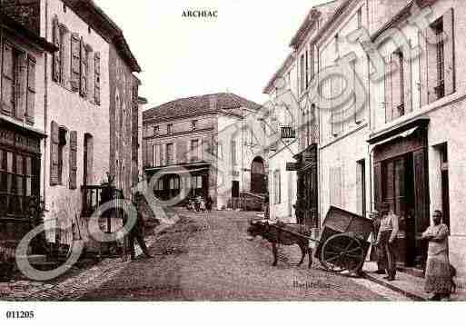 Ville de ARCHIAC, carte postale ancienne