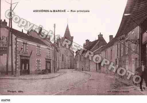 Ville de ASCHERESLEMARCHE, carte postale ancienne