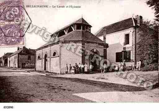 Ville de BELLECHAUME, carte postale ancienne