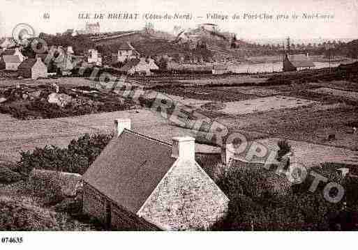 Ville de BREHAT(ILEDE), carte postale ancienne