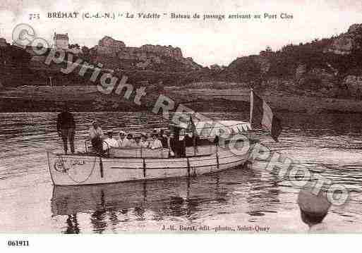 Ville de BREHAT(ILEDE), carte postale ancienne