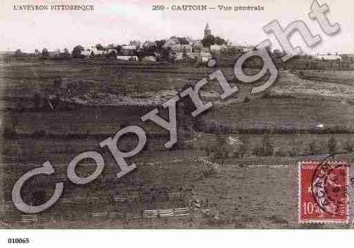 Ville de CANTOIN, carte postale ancienne