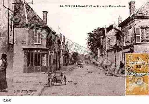 Ville de CHAPELLELAREINE(LA), carte postale ancienne