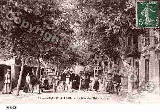 Ville de CHATELAILLONPLAGE, carte postale ancienne