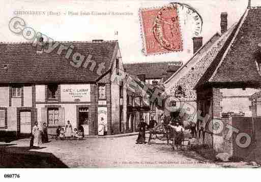 Ville de CHENNEBRUN, carte postale ancienne