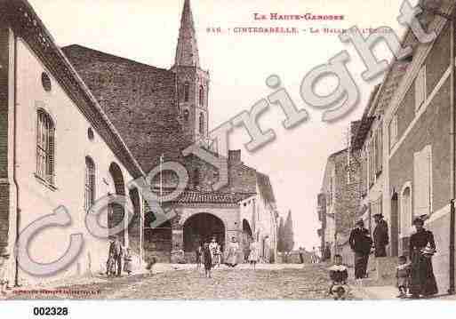 Ville de CINTEGABELLE, carte postale ancienne