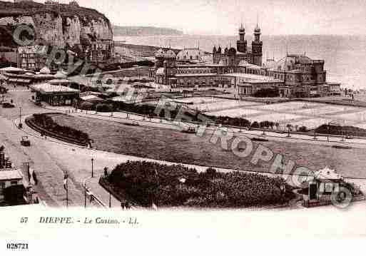 Ville de DIEPPE, carte postale ancienne