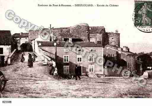 Ville de DIEULOUARD, carte postale ancienne