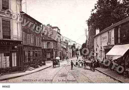 Ville de FONTENAYAUXROSES, carte postale ancienne