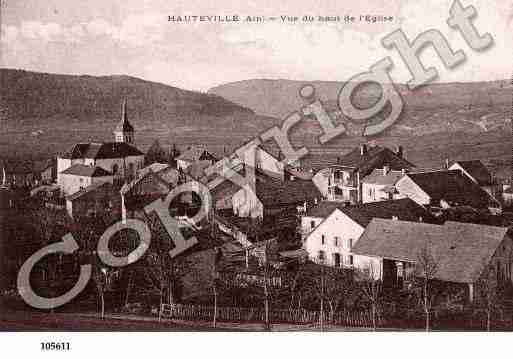 Ville de HAUTEVILLELOMPNES, carte postale ancienne