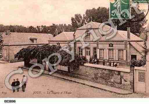 Ville de JOUY, carte postale ancienne