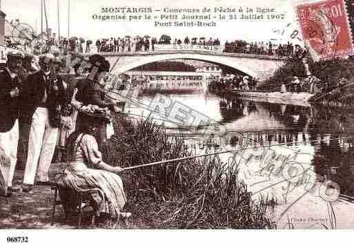 Ville de MONTARGIS, carte postale ancienne