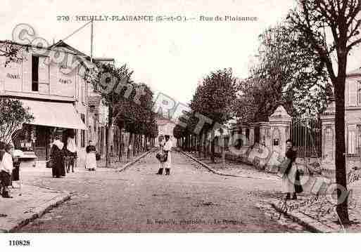 Ville de NEUILLYPLAISANCE, carte postale ancienne