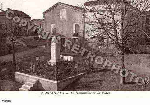 Ville de NOAILLES, carte postale ancienne