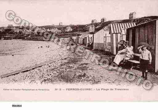 Ville de PERROSGUIREC, carte postale ancienne