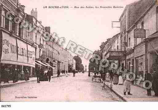 Ville de ROCHESURYON(LA), carte postale ancienne