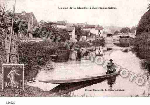 Ville de ROSIERESAUXSALINES, carte postale ancienne