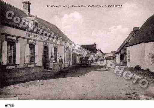 Ville de SAINTANGEETTORCAY, carte postale ancienne