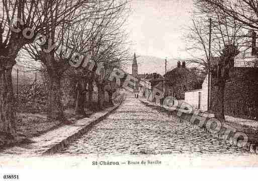 Ville de SAINTCHERON, carte postale ancienne