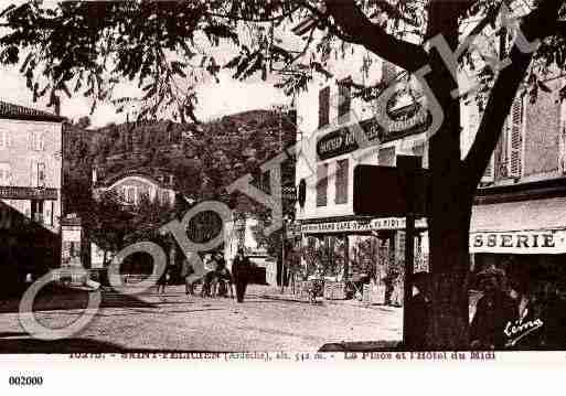 Ville de SAINTFELICIEN, carte postale ancienne