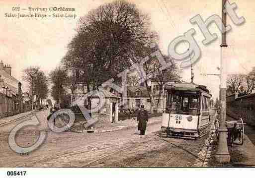 Ville de SAINTJEANDEBRAYE, carte postale ancienne