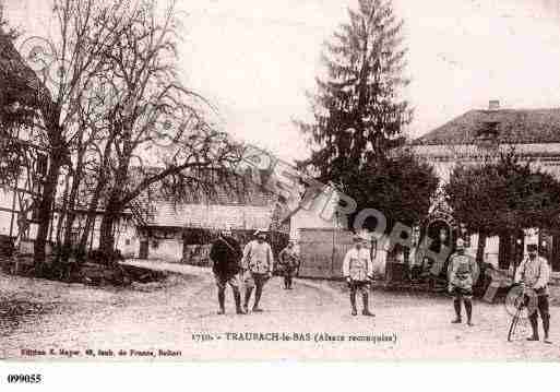 Ville de TRAUBACHLEBAS, carte postale ancienne