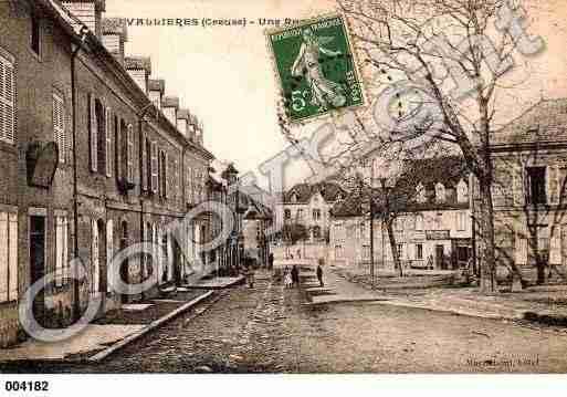 Ville de VALLIERE, carte postale ancienne