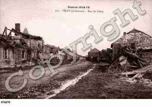 Ville de VRIZY, carte postale ancienne