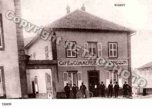 Ville de WOIPPY, carte postale ancienne