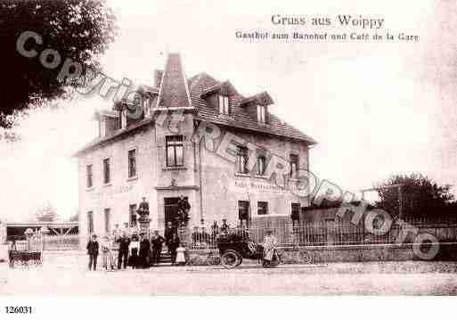 Ville de WOIPPY, carte postale ancienne