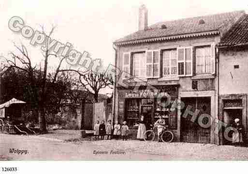 Ville de WOIPPY, carte postale ancienne