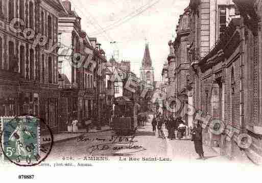 Ville de AMIENS, carte postale ancienne