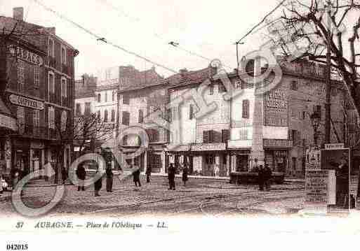 Ville de AUBAGNE, carte postale ancienne