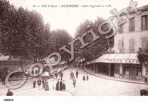 Ville de AUBAGNE, carte postale ancienne