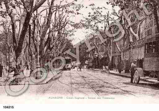 Ville de AUBAGNE, carte postale ancienne