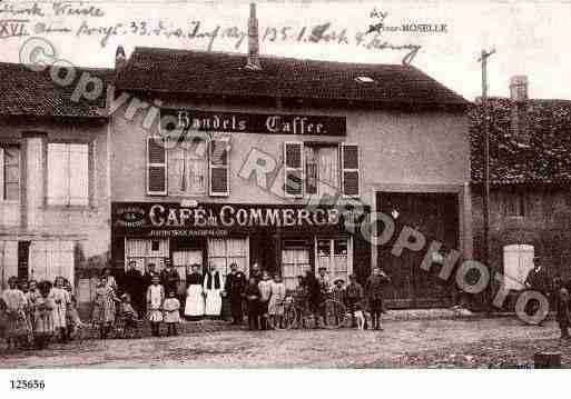 Ville de AYSURMOSELLE, carte postale ancienne