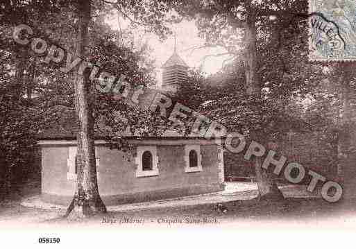 Ville de BAYE, carte postale ancienne