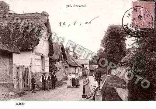 Ville de BERNEVALLEGRAND, carte postale ancienne