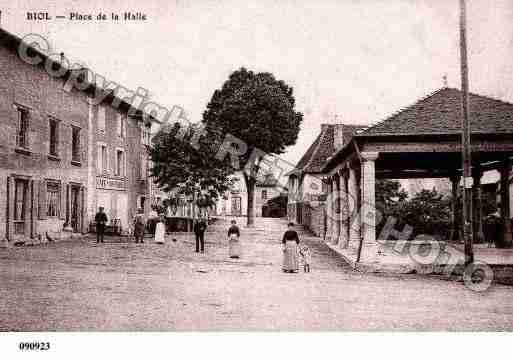 Ville de BIOL, carte postale ancienne