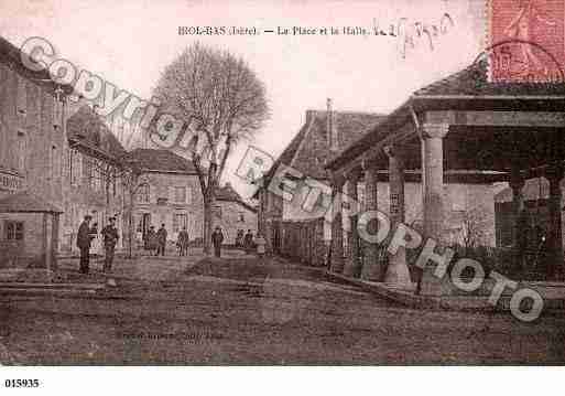 Ville de BIOL, carte postale ancienne