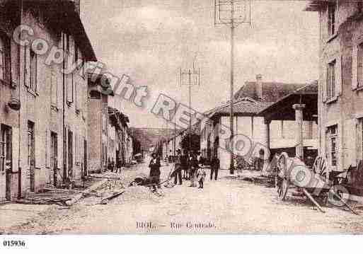 Ville de BIOL, carte postale ancienne