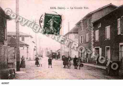 Ville de BIOL, carte postale ancienne