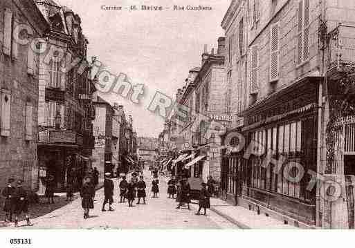 Ville de BRIVELAGAILLARDE, carte postale ancienne