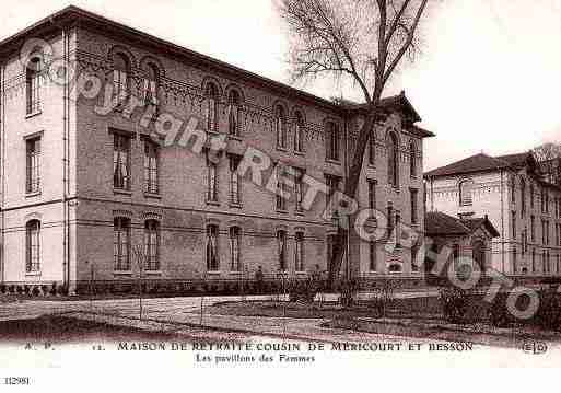 Ville de CACHAN, carte postale ancienne